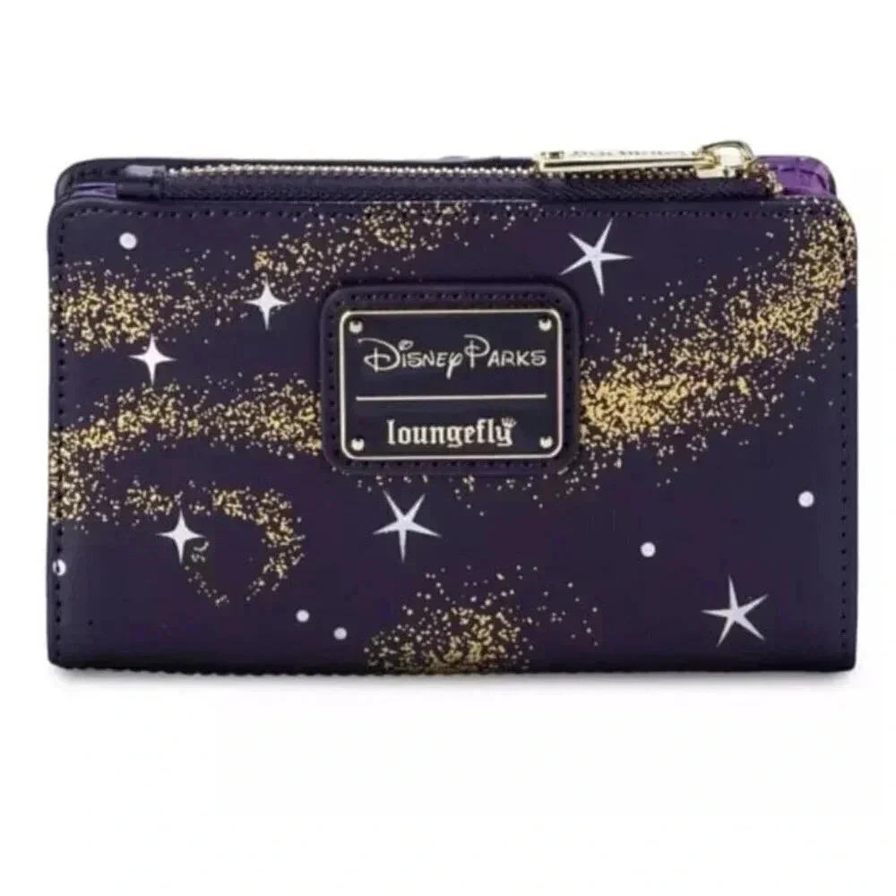 Disney Parks Wish Loungefly‎ Glow in the Dark Wallet b35
